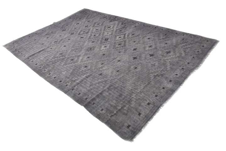6' 5 x 9' 7 Hand Woven Kilim Fars Rug