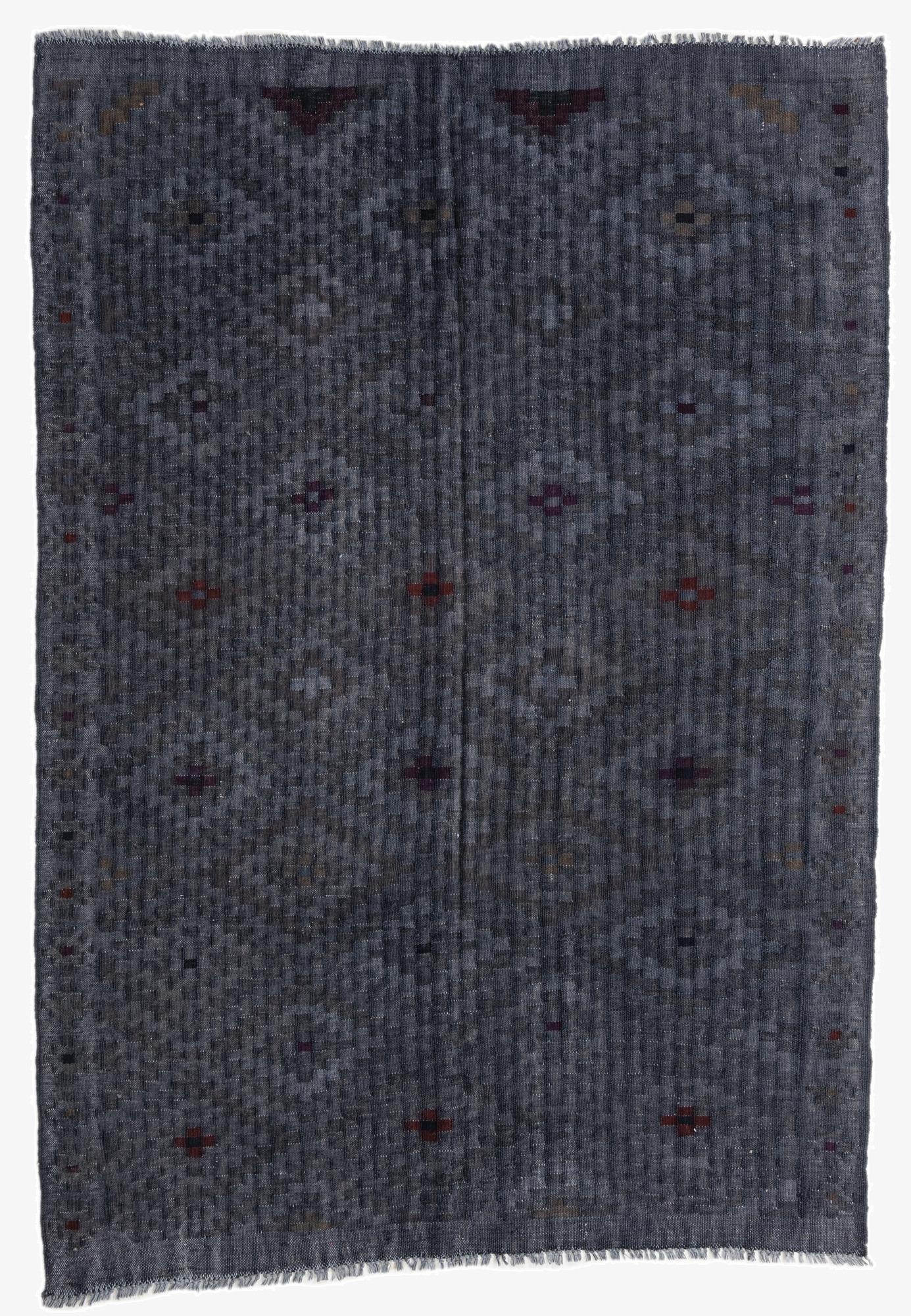 5' 4 x 7' 8  Hand Woven Kilim Fars Rug