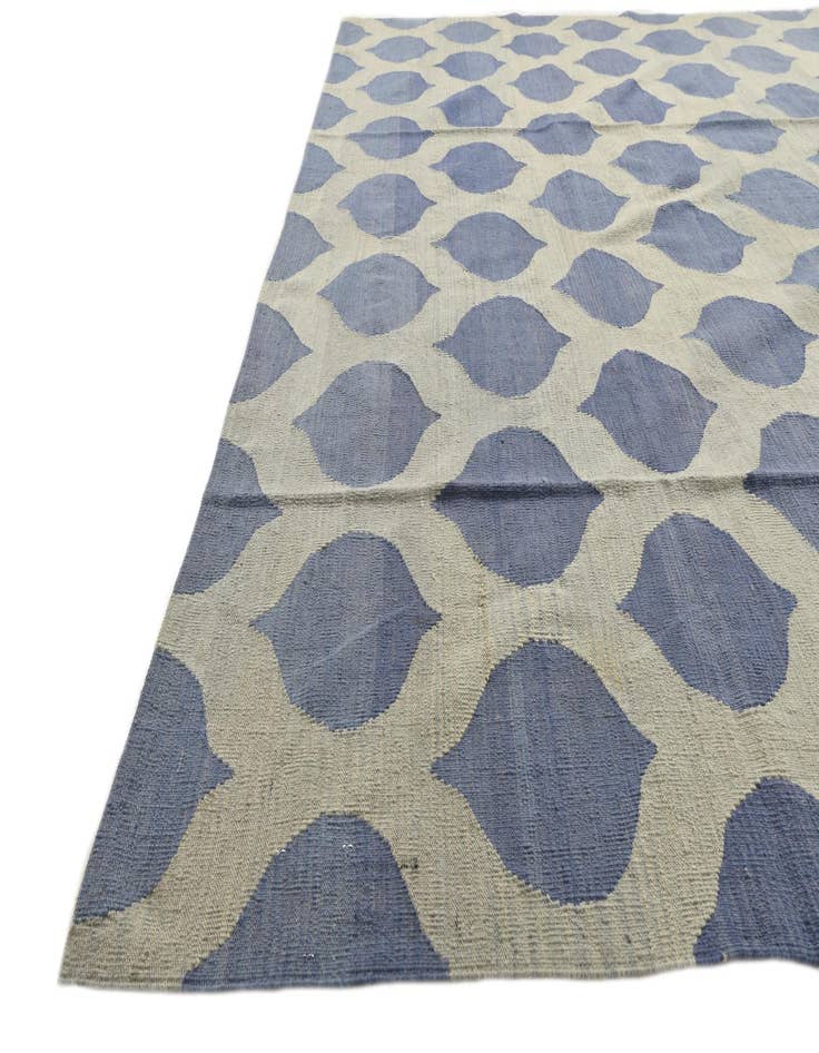 Detail image of 8' 3 x 10'  Hand Woven Kilim Modern Wool Rug