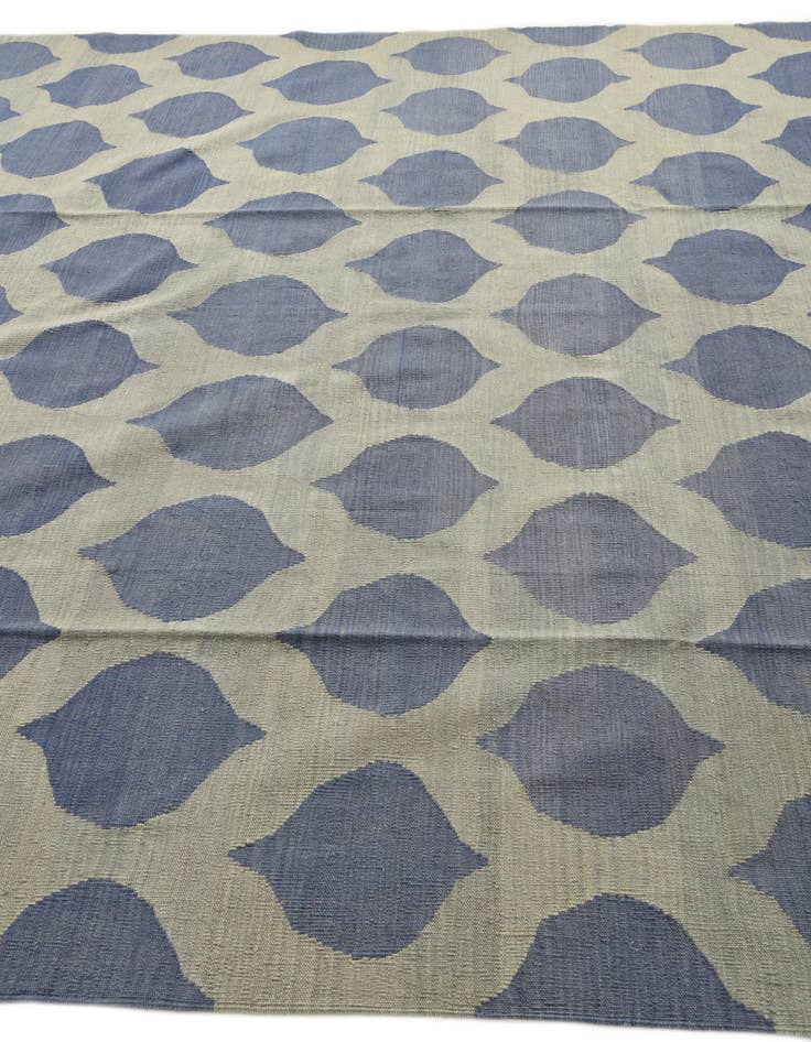Detail image of 8' 3 x 10'  Hand Woven Kilim Modern Wool Rug