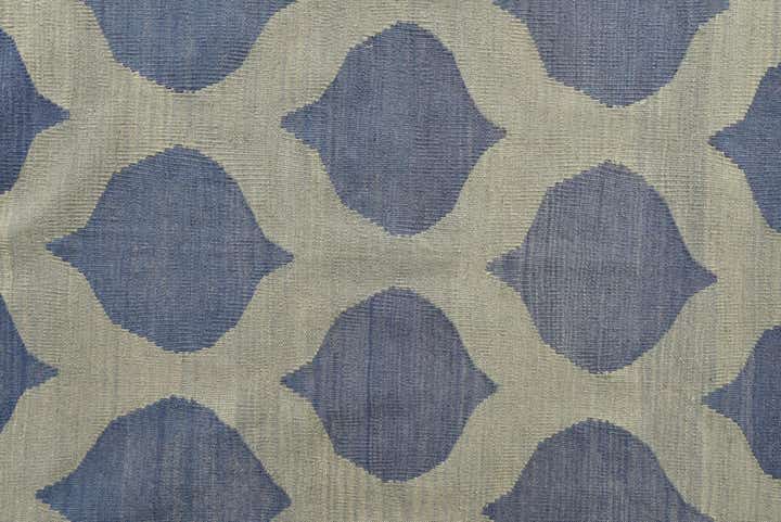 8' 3 x 10' Hand Woven Kilim Modern Wool Rug