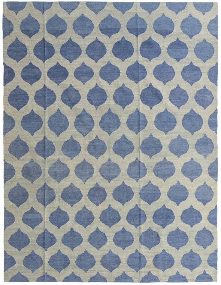 Detail image of 8' 3 x 10' Hand Woven Kilim Modern Wool Rug