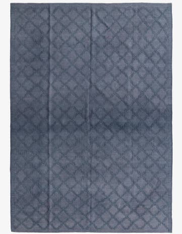 6' 9 x 9' 7 Hand Woven Kilim Modern Wool Rug