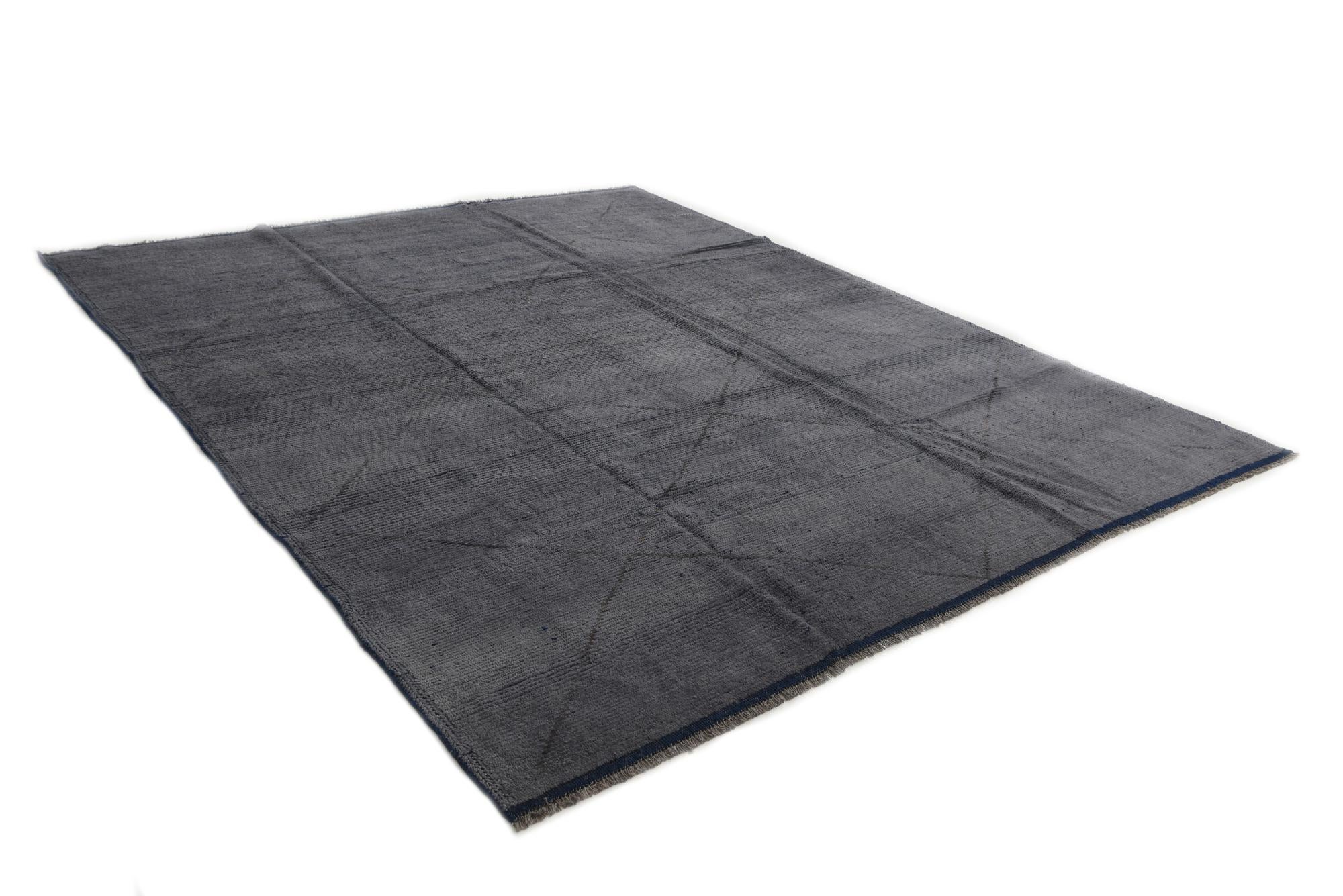8' 3 x 10' 5 Hand Knotted Moroccan Wool Rug