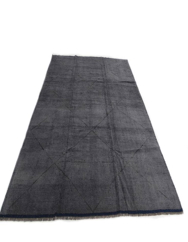 Detail image of 8' 3 x 10' 5  Hand Knotted Moroccan Wool Rug