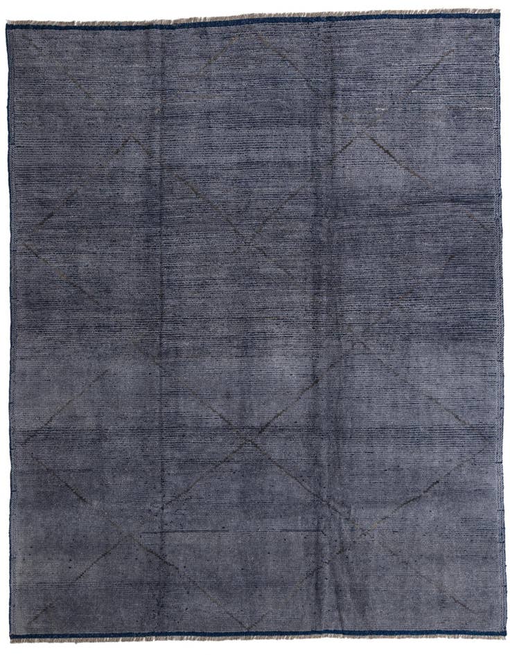 Detail image of 8' 3 x 10' 5 Hand Knotted Moroccan Wool Rug