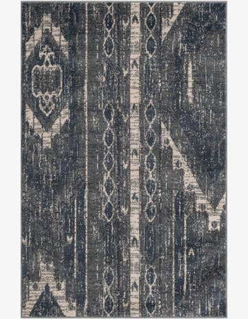 Blue Gray Oregon Rug