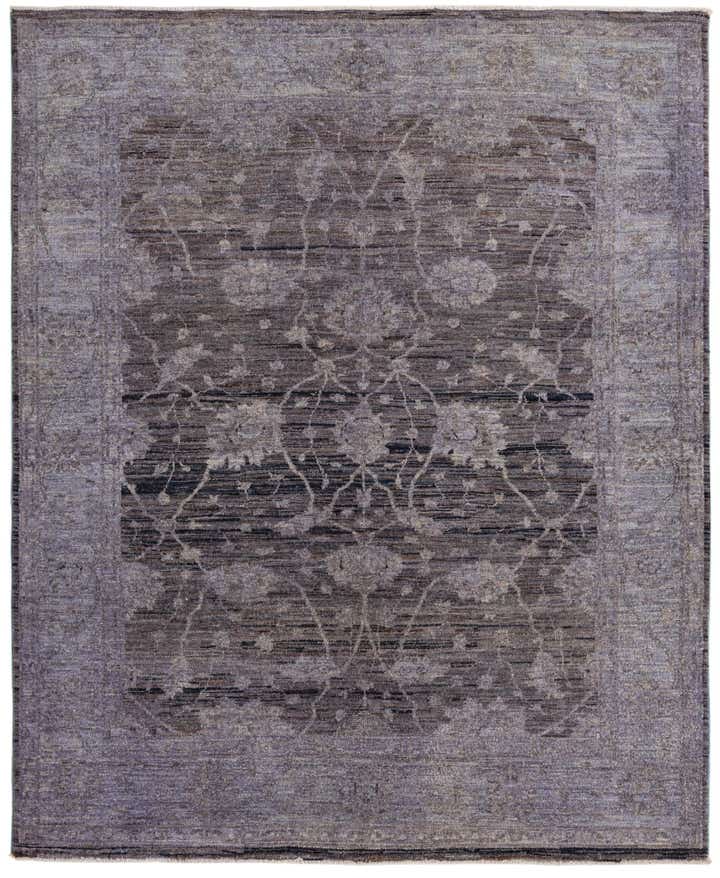 5' 5 x 6' 9 Hand Knotted Peshawar Ziegler Rug