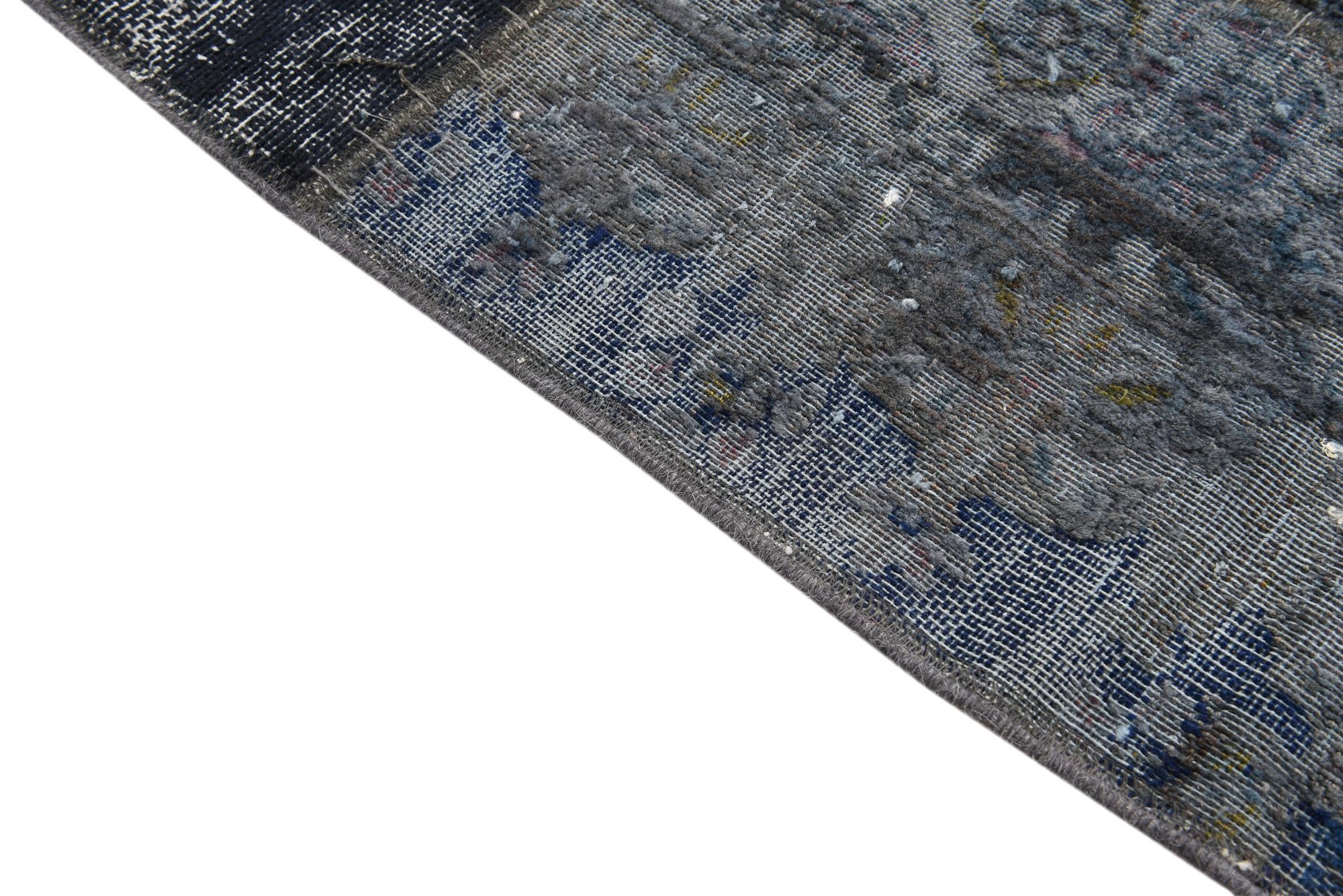 6' x 9' Hand Knotted Ultra Vintage Persian Wool Rug