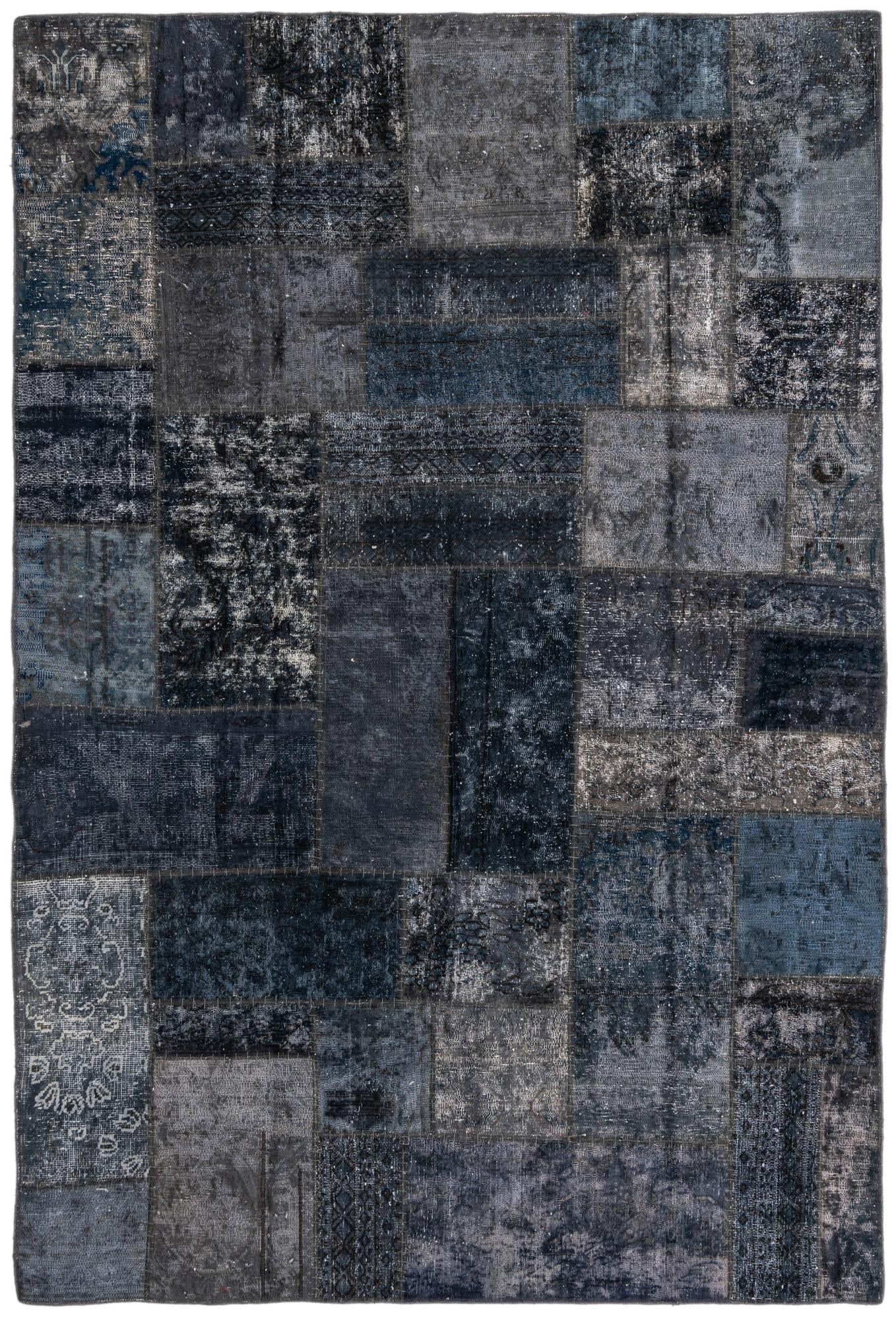6' x 9' Hand Knotted Ultra Vintage Persian Wool Rug