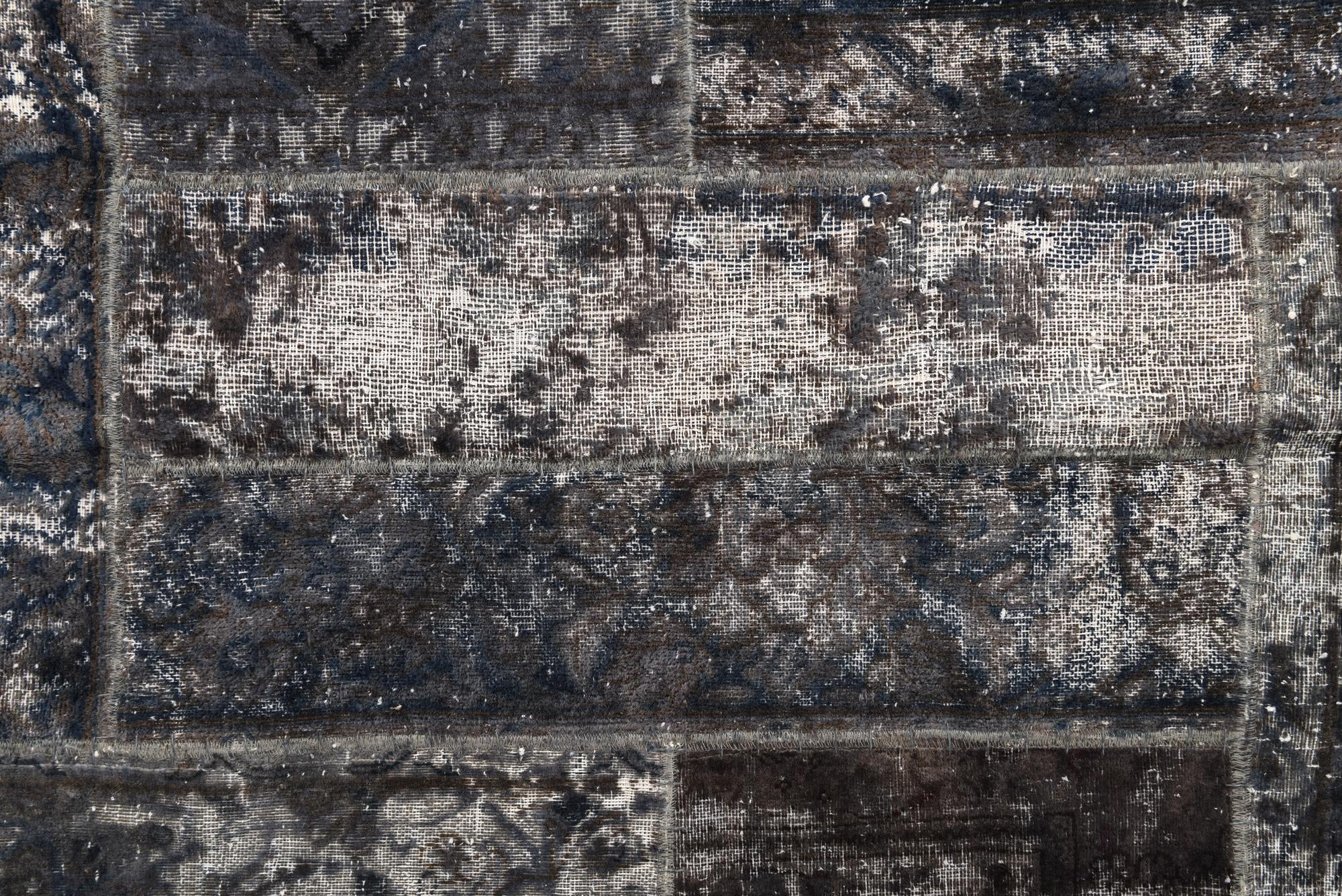5' 8 x 8' Hand Knotted Ultra Vintage Persian Wool Rug
