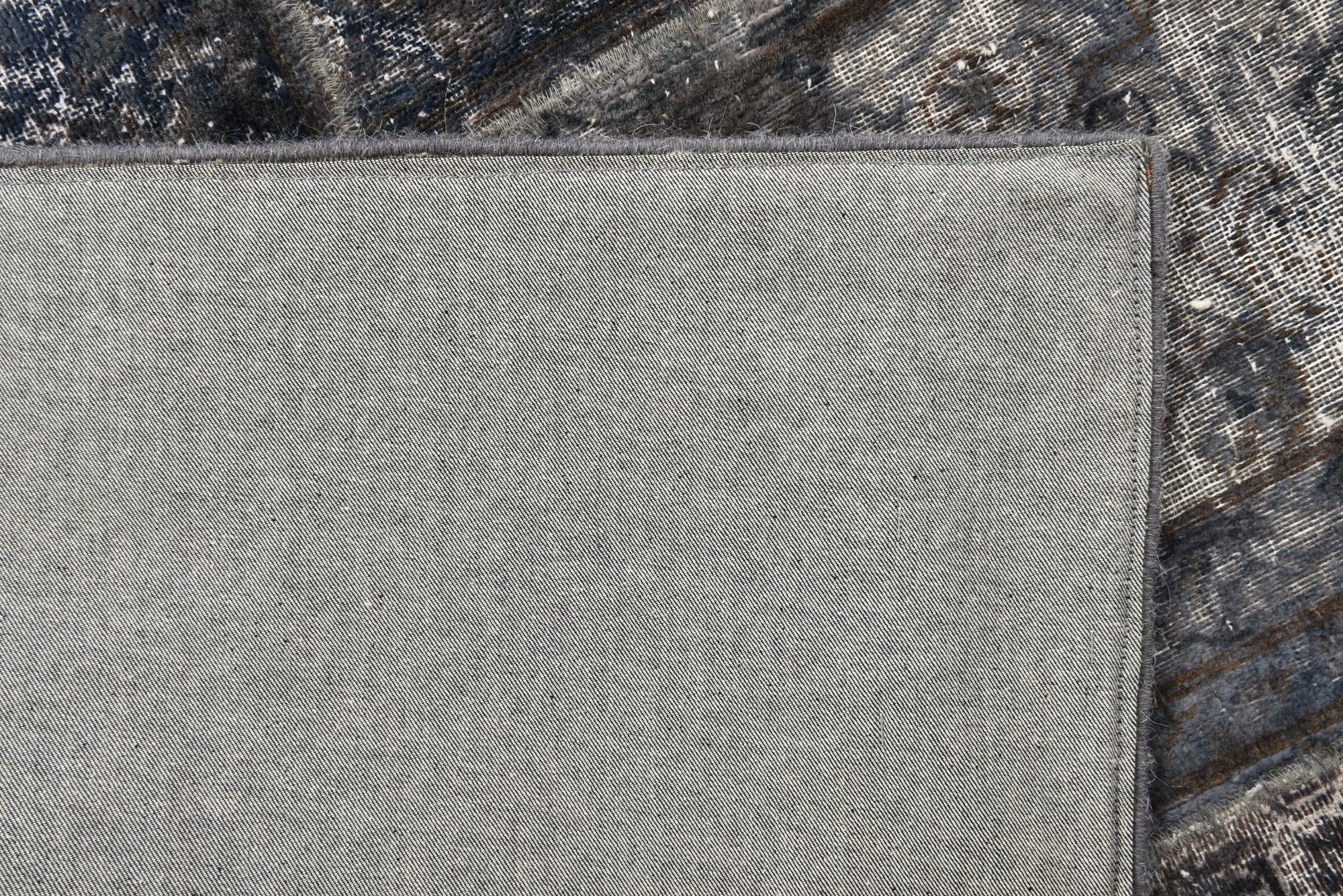 5' 8 x 8' Hand Knotted Ultra Vintage Persian Wool Rug