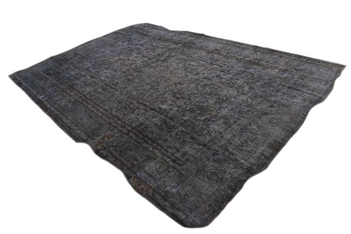 8' 8 x 12' 10 Hand Knotted Ultra Vintage Persian Wool Rug