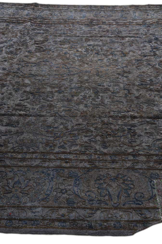 8' 8 x 12' 10 Hand Knotted Ultra Vintage Persian Wool Rug