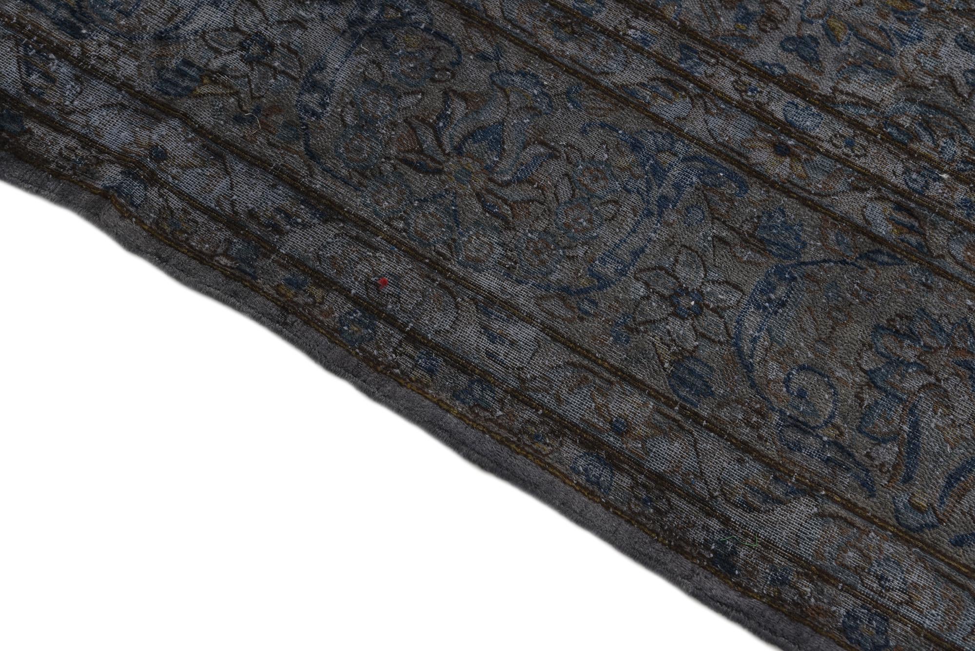 8' 8 x 12' 10 Hand Knotted Ultra Vintage Persian Wool Rug