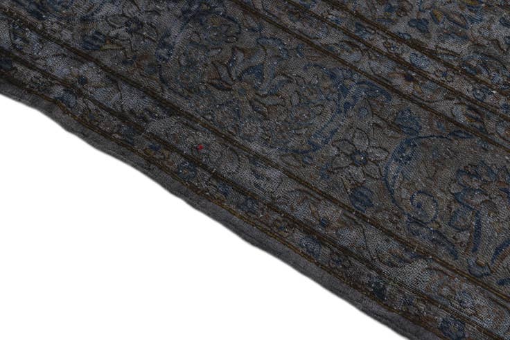 Detail image of 8' 8 x 12' 10 Hand Knotted Ultra Vintage Persian Wool Rug