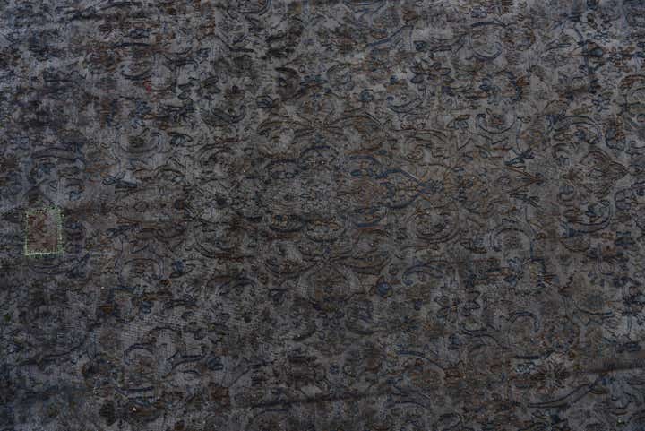 8' 8 x 12' 10 Hand Knotted Ultra Vintage Persian Wool Rug