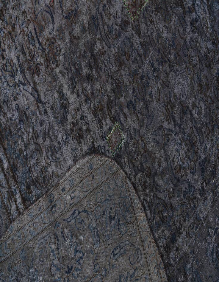 Detail image of 8' 8 x 12' 10  Hand Knotted Ultra Vintage Persian Wool Rug