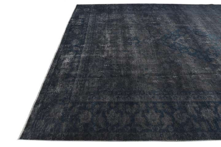 8' 10 x 12' 3 Hand Knotted Ultra Vintage Persian Wool Rug