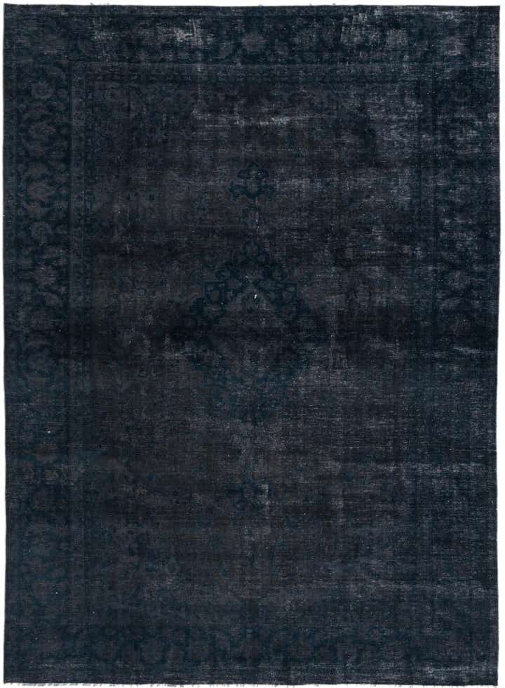 8' 10 x 12' 3 Hand Knotted Ultra Vintage Persian Wool Rug