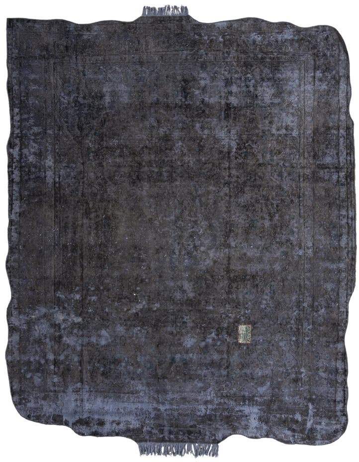 8' 8 x 12'  Hand Knotted Ultra Vintage Persian W...