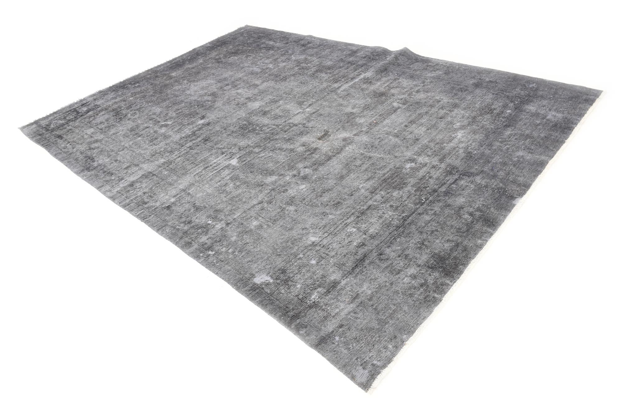 9' x 12' 9 Hand Knotted Ultra Vintage Persian Wool Rug
