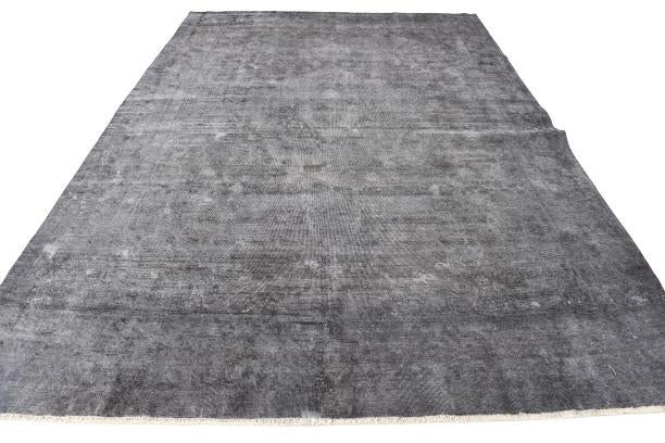 9' x 12' 9 Hand Knotted Ultra Vintage Persian Wool Rug