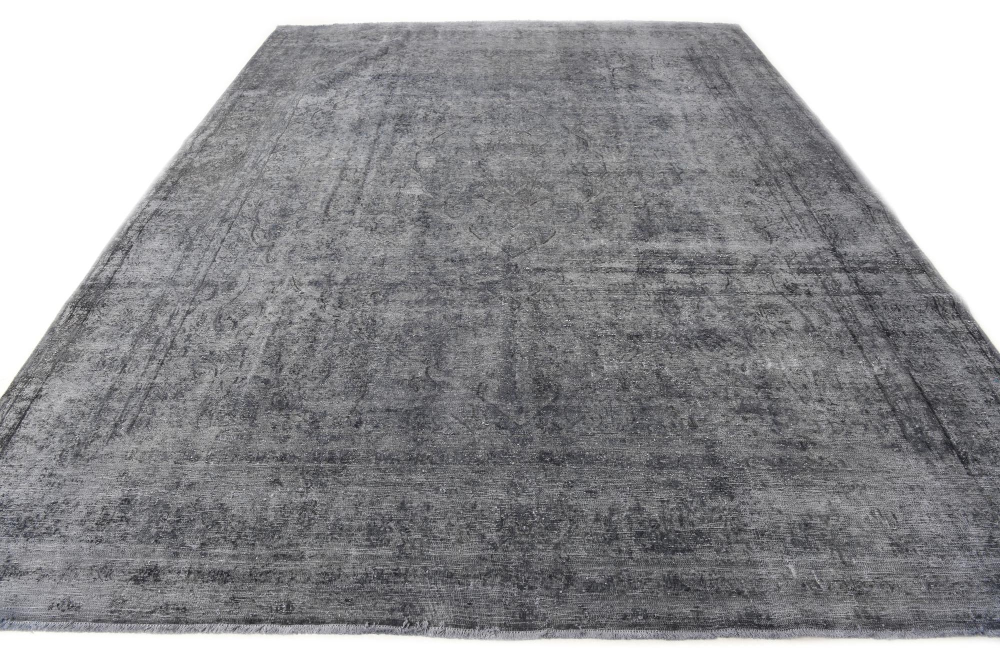 9' 9 x 13' 2 Hand Knotted Ultra Vintage Persian Wool Rug