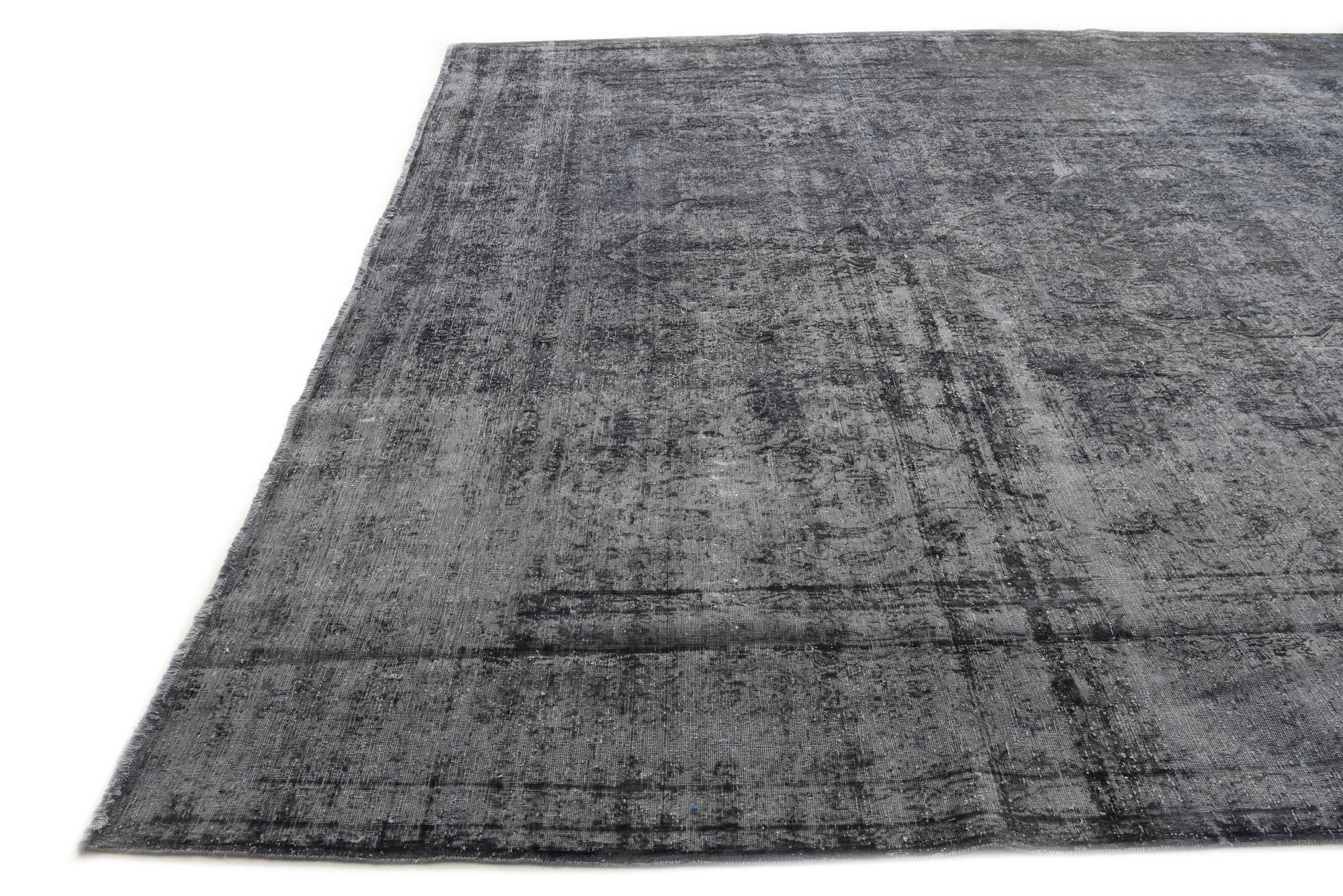 9' 9 x 13' 2 Hand Knotted Ultra Vintage Persian Wool Rug
