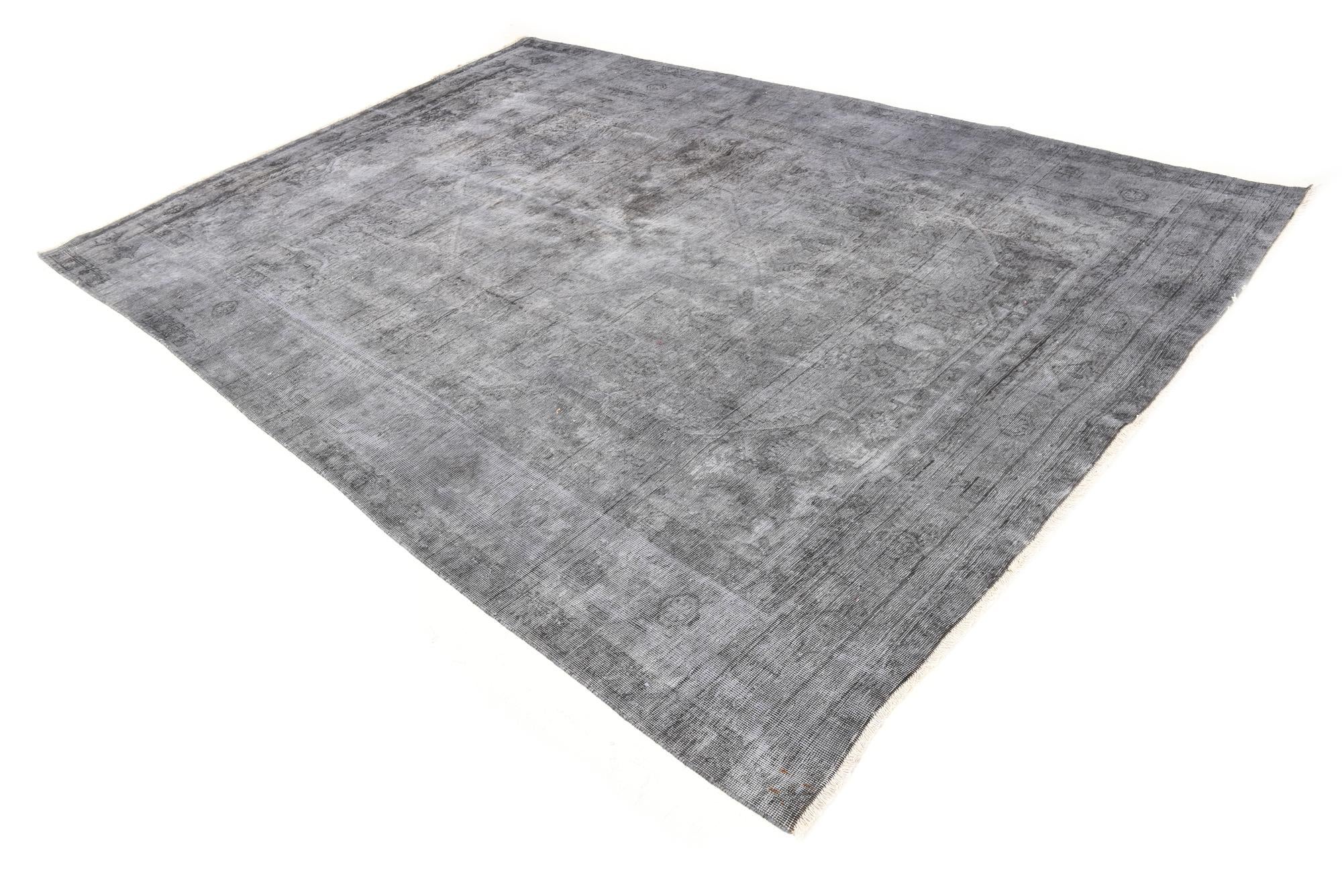 8' x 11' 3 Hand Knotted Ultra Vintage Persian Wool Rug