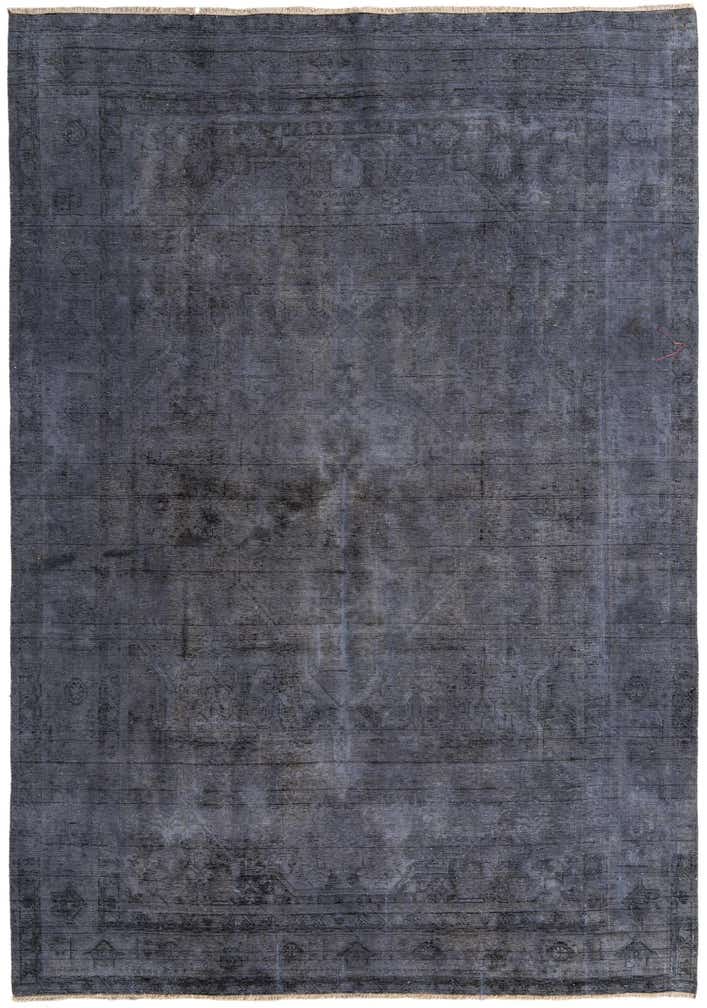 8' x 11' 3 Hand Knotted Ultra Vintage Persian Wool Rug