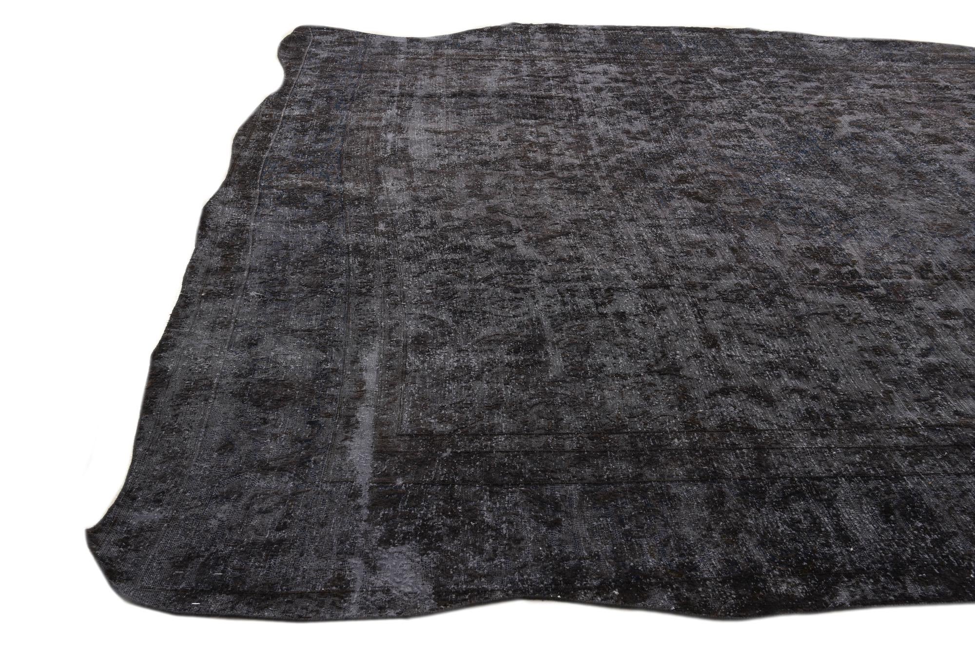 9' 6 x 12' 3 Hand Knotted Ultra Vintage Persian Wool Rug