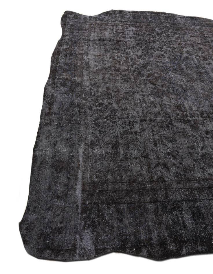 Detail image of 9' 6 x 12' 3  Hand Knotted Ultra Vintage Persian Wool Rug