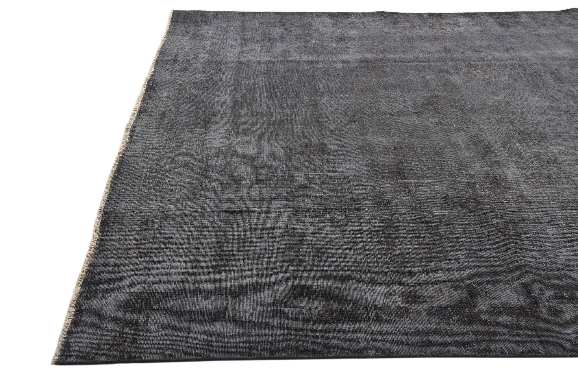 8' 3 x 11' Hand Knotted Ultra Vintage Persian Wool Rug