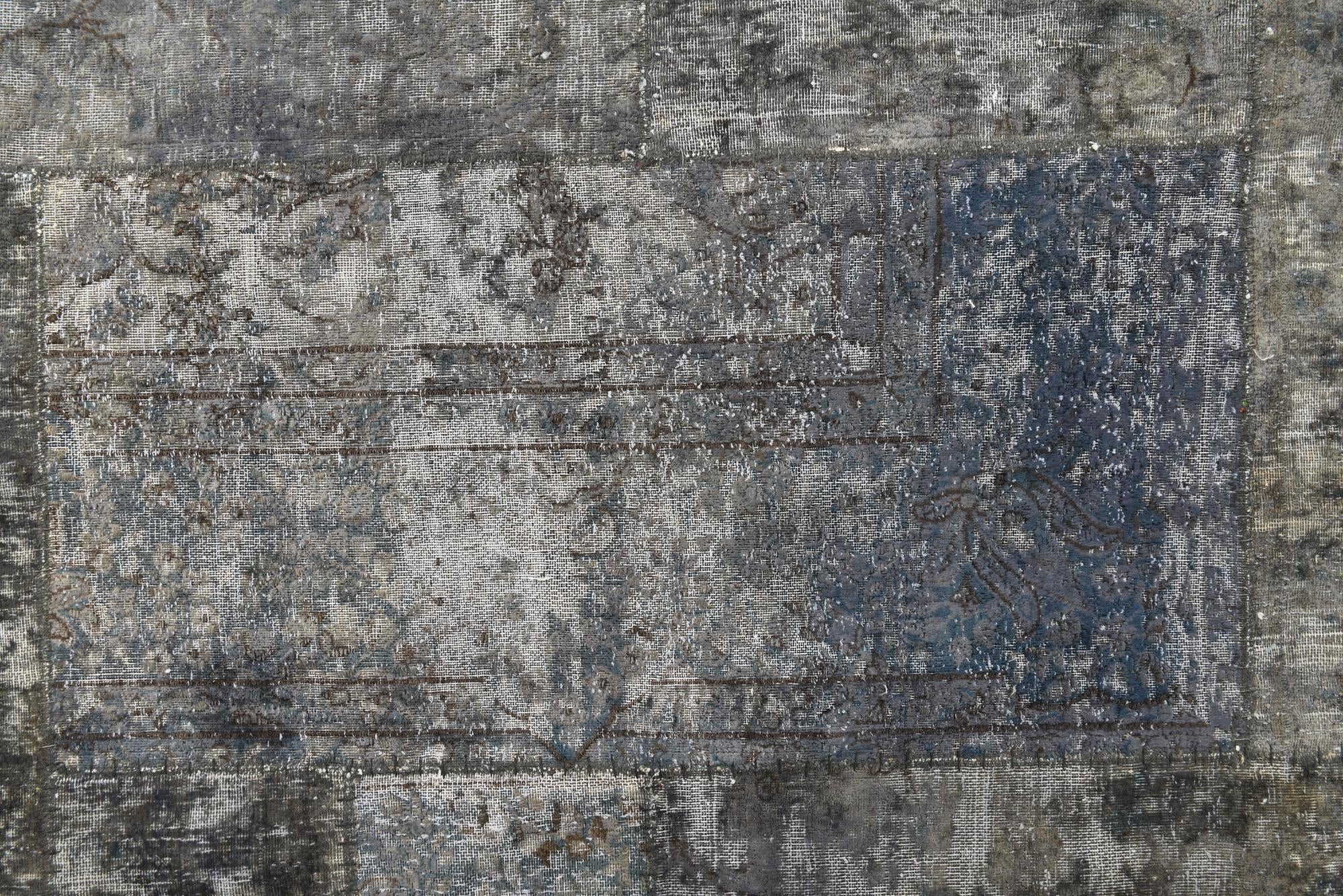 9' x 12' 1 Hand Knotted Ultra Vintage Persian Wool Rug