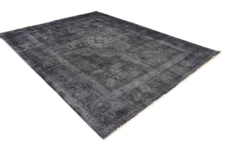 Detail image of 9' 8 x 12' 7 Hand Knotted Ultra Vintage Persian Wool Rug