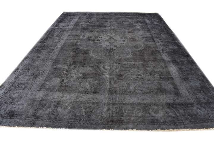9' 8 x 12' 7 Hand Knotted Ultra Vintage Persian Wool Rug