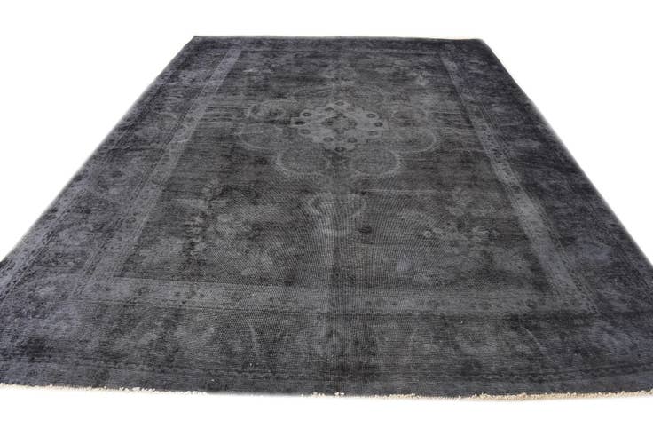 Detail image of 9' 8 x 12' 7 Hand Knotted Ultra Vintage Persian Wool Rug