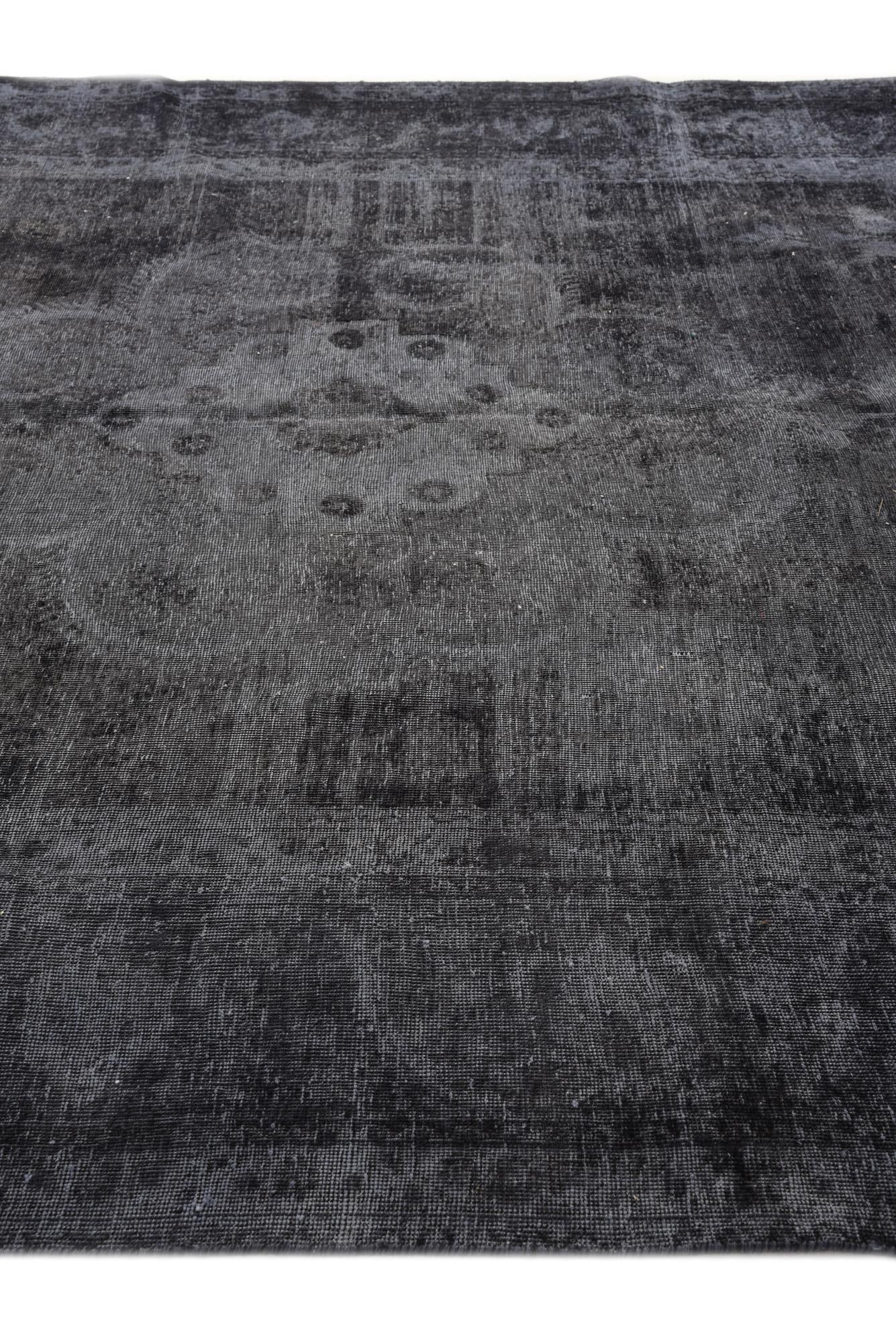 9' 8 x 12' 7 Hand Knotted Ultra Vintage Persian Wool Rug