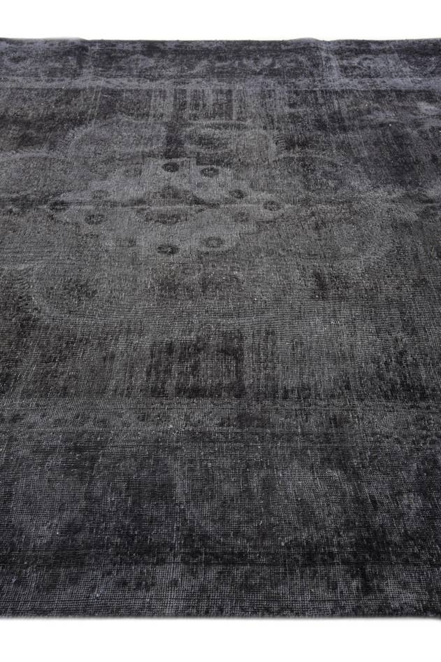 Detail image of 9' 8 x 12' 7 Hand Knotted Ultra Vintage Persian Wool Rug