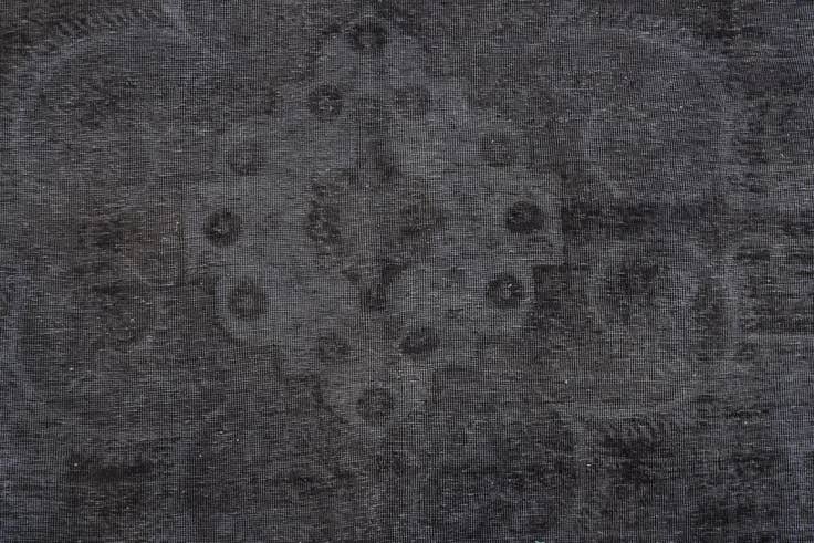 Detail image of 9' 8 x 12' 7 Hand Knotted Ultra Vintage Persian Wool Rug