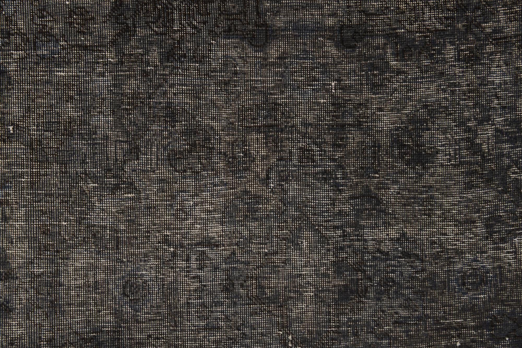 6' 4 x 9' 10 Hand Knotted Ultra Vintage Persian Wool Rug