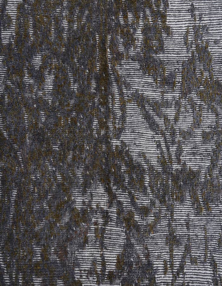 Detail image of 6' 4 x 9' 9  Hand Knotted Ultra Vintage Persian Wool Rug