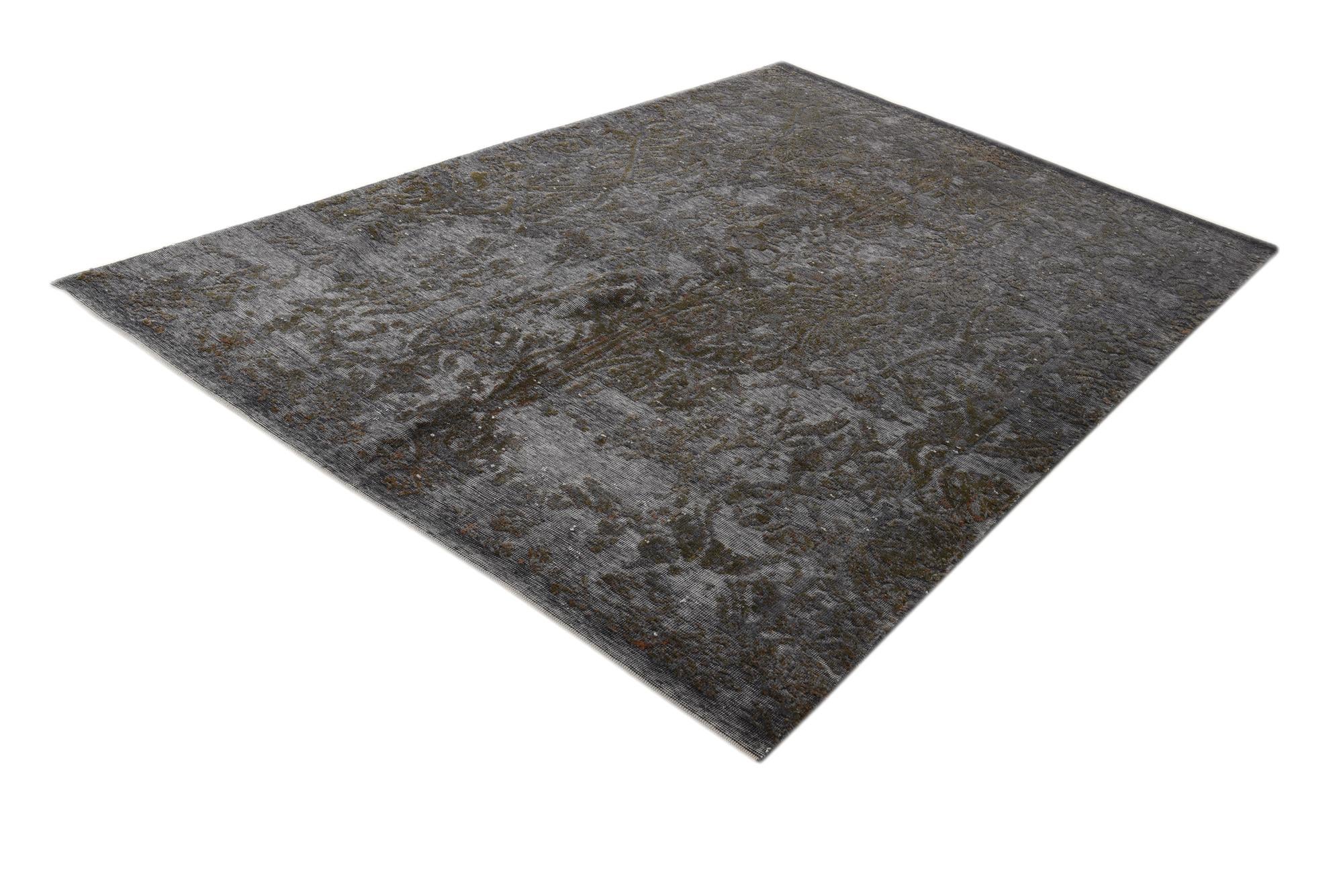6' 4 x 9' 9 Hand Knotted Ultra Vintage Persian Wool Rug