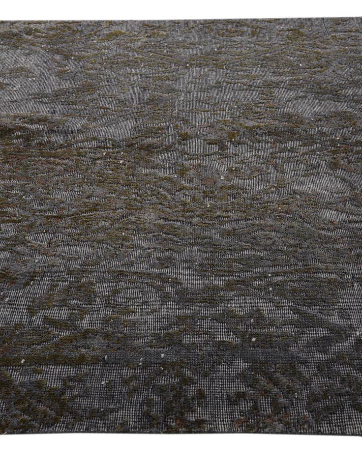 Detail image of 6' 4 x 9' 9  Hand Knotted Ultra Vintage Persian Wool Rug