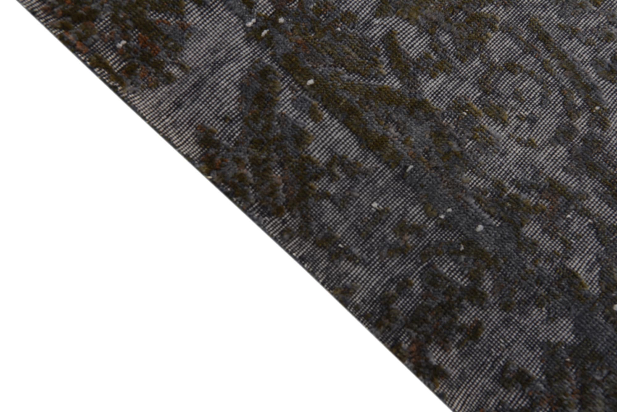 6' 4 x 9' 9 Hand Knotted Ultra Vintage Persian Wool Rug