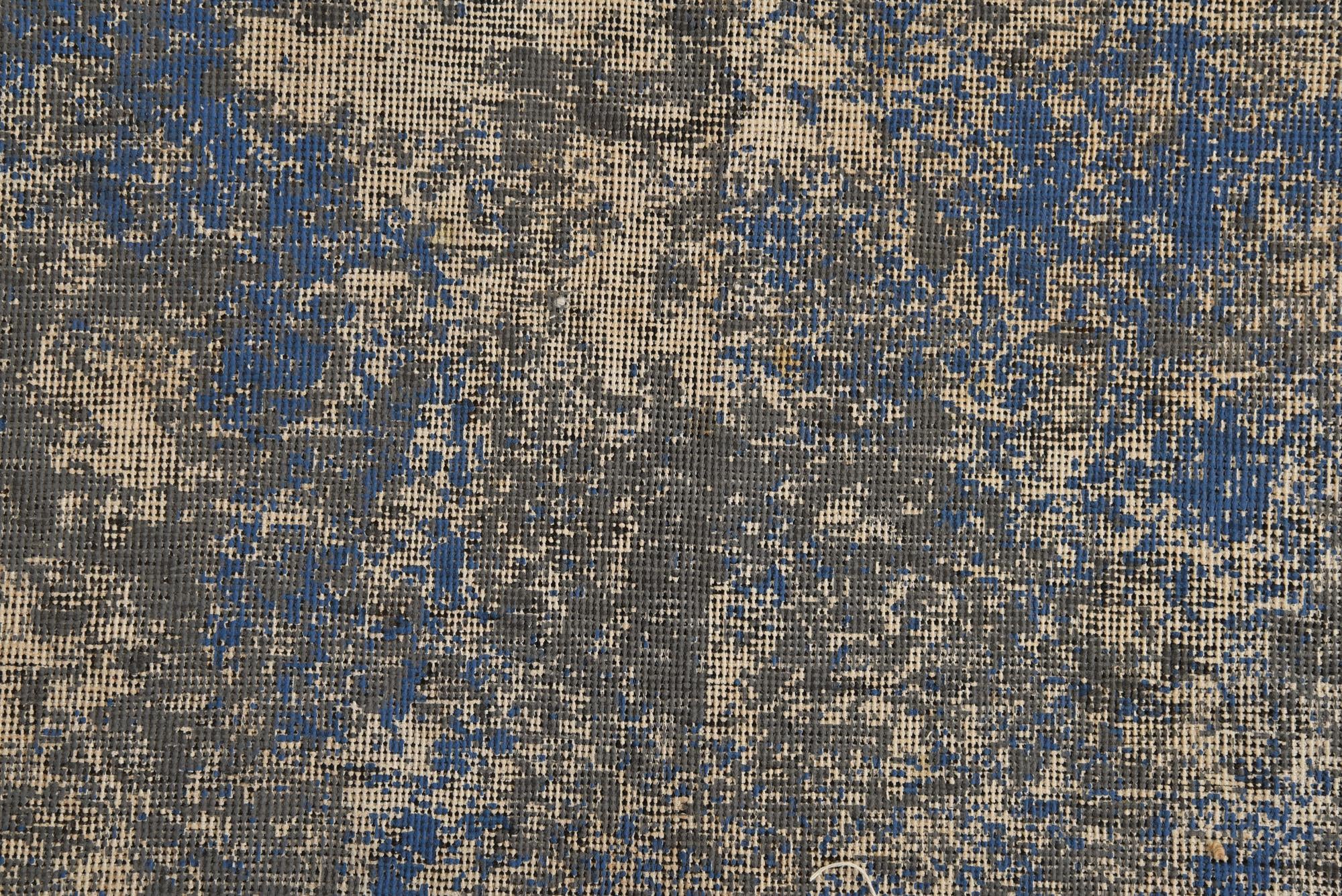 6' x 8' 9 Hand Knotted Ultra Vintage Persian Wool Rug