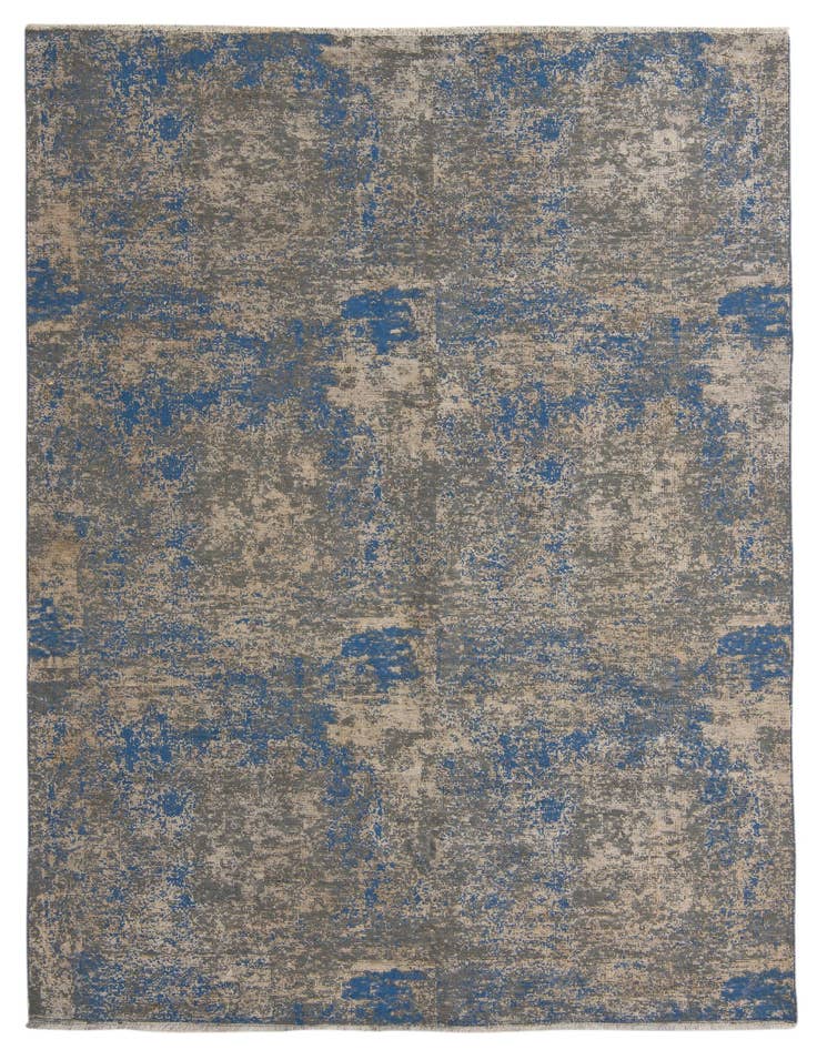 Detail image of 6' x 8' 9 Hand Knotted Ultra Vintage Persian Wool Rug