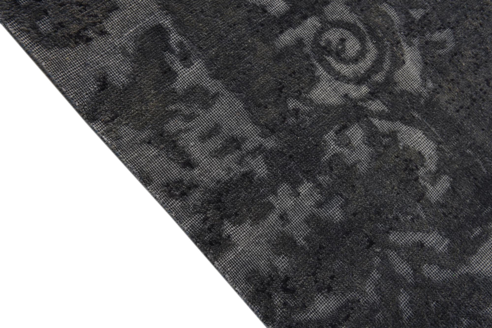 7' 9 x 9' 10 Hand Knotted Ultra Vintage Persian Wool Rug