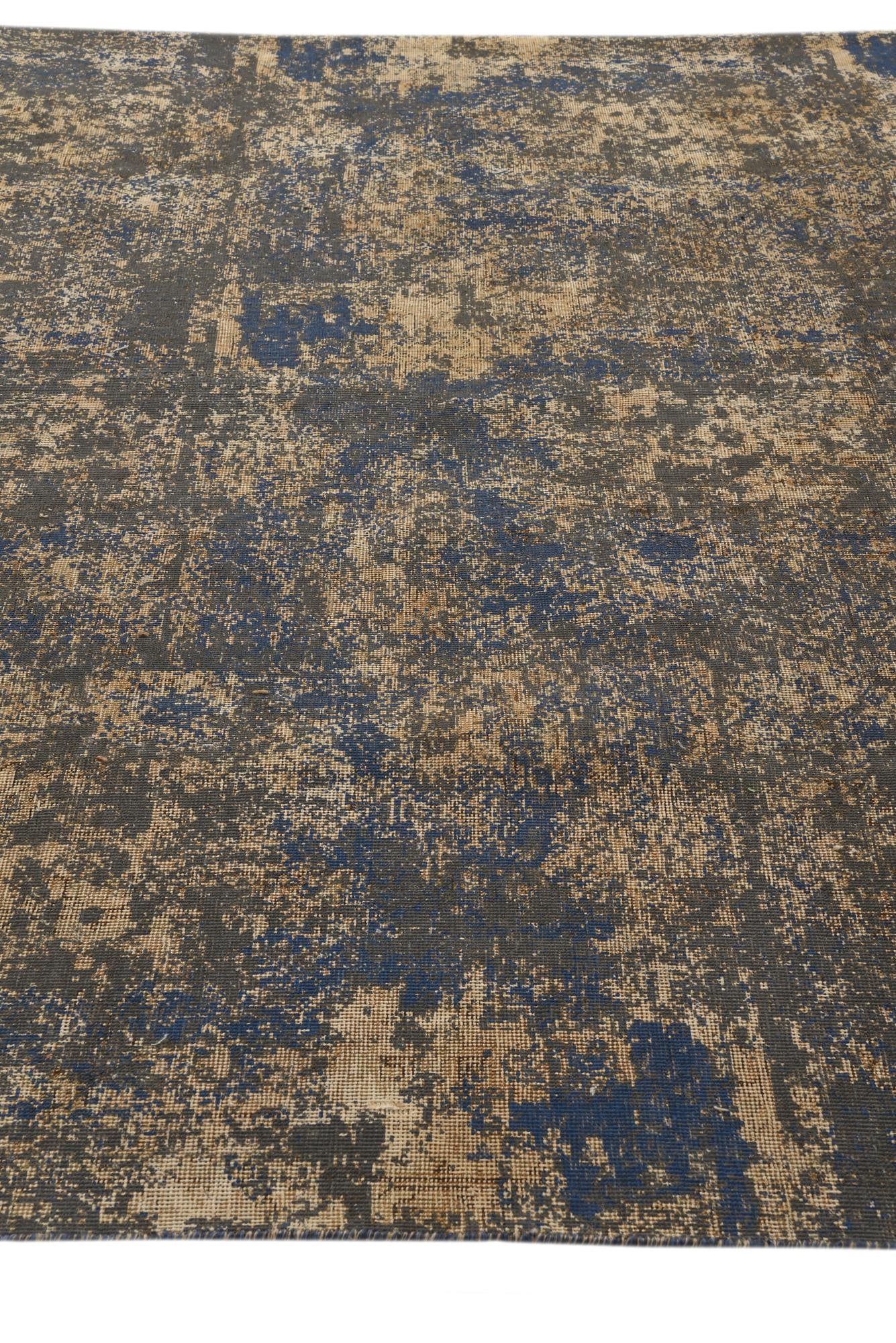 7' 10 x 10' 9 Hand Knotted Ultra Vintage Persian Wool Rug